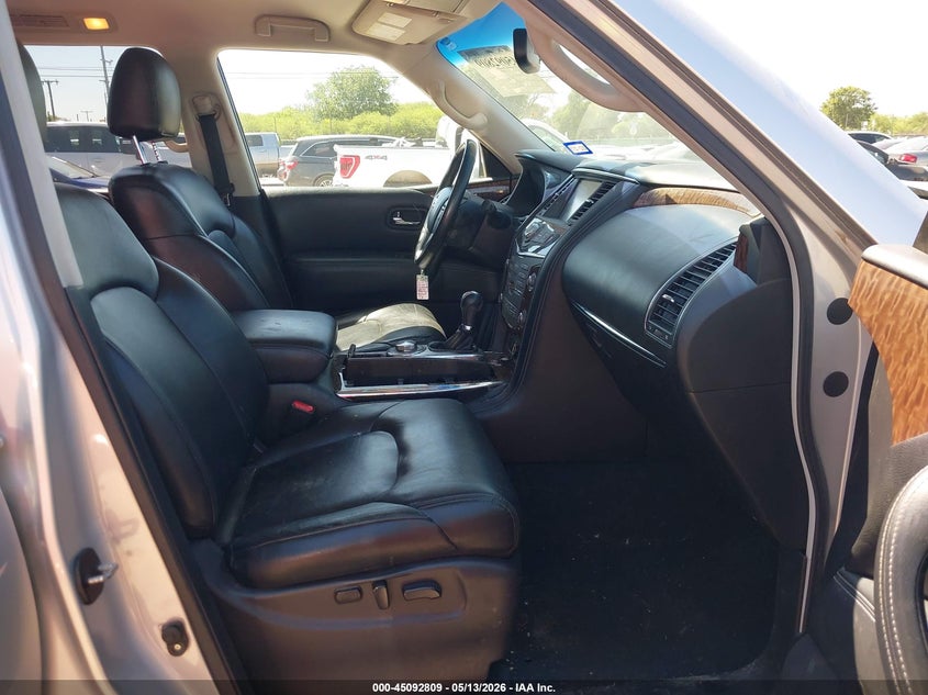 2017 Nissan Armada VIN JN8AY2NC4H9506065 IAAI salvage auction — FRONT END, Original (Texas), sold $2,200 on 2026-07-31 (photo 5)