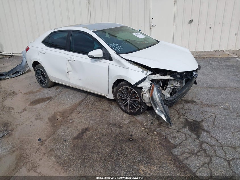 2015 Toyota Corolla VIN 5YFBURHEXFP257554 IAAI salvage auction — FRONT END, Salvage (Georgia), sold $1,150 on 2026-07-15 (photo 1)