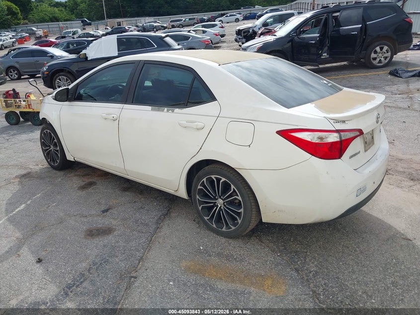 2015 Toyota Corolla VIN 5YFBURHEXFP257554 IAAI salvage auction — FRONT END, Salvage (Georgia), sold $1,150 on 2026-07-15 (photo 3)