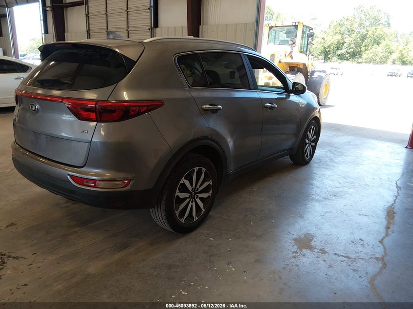 2017 Kia Sportage VIN KNDPN3AC4H7166552 IAAI salvage auction — LEFT FRONT, Salvage (Louisiana), sold $2,350 on 2026-07-06 (photo 4)