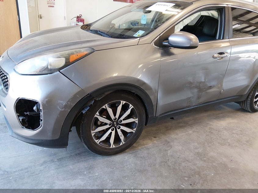 2017 Kia Sportage VIN KNDPN3AC4H7166552 IAAI salvage auction — LEFT FRONT, Salvage (Louisiana), sold $2,350 on 2026-07-06 (photo 6)