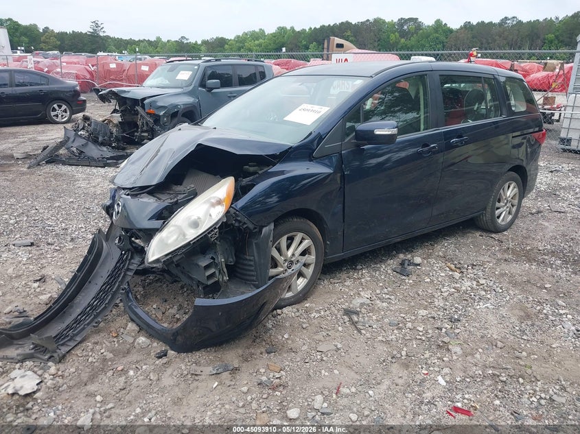 2014 Mazda 5 VIN JM1CW2BL4E0178144 IAAI salvage auction — FRONT END, Bill Of Sale (Georgia), sold $250 on 2026-07-17 (photo 2)