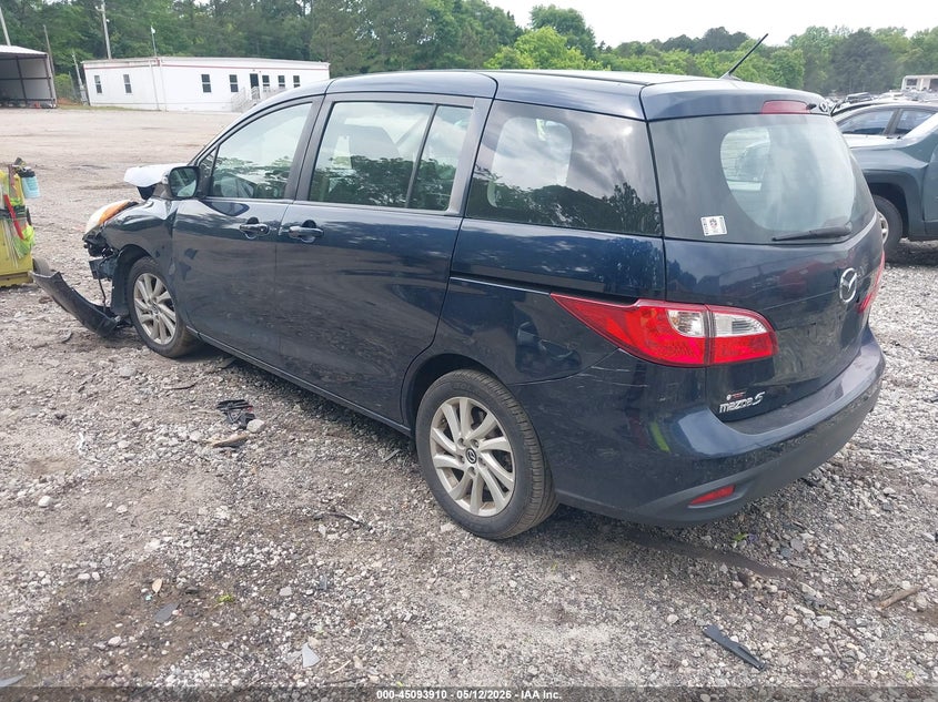 2014 Mazda 5 VIN JM1CW2BL4E0178144 IAAI salvage auction — FRONT END, Bill Of Sale (Georgia), sold $250 on 2026-07-17 (photo 3)