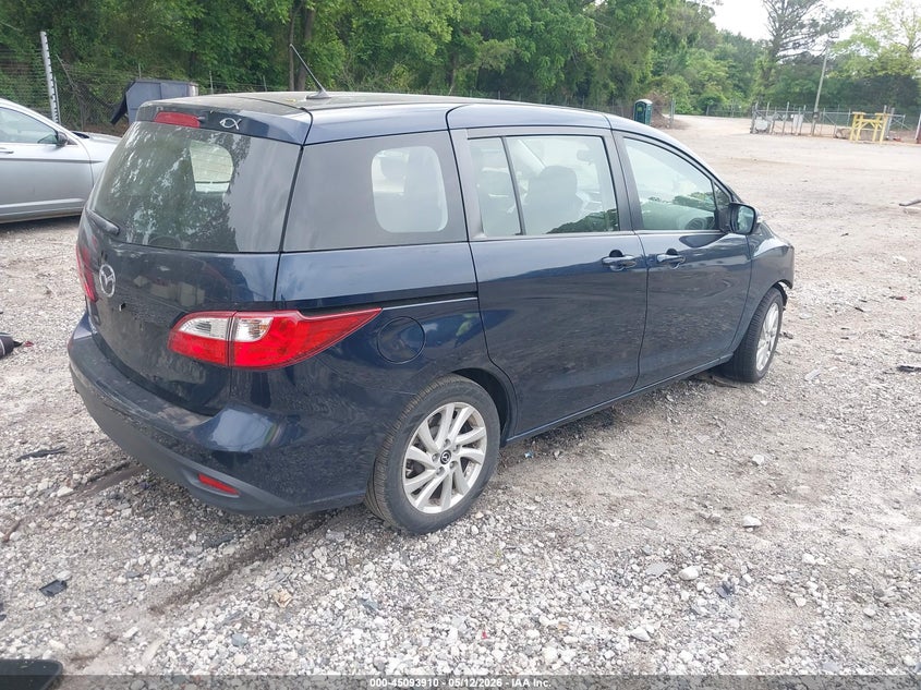 2014 Mazda 5 VIN JM1CW2BL4E0178144 IAAI salvage auction — FRONT END, Bill Of Sale (Georgia), sold $250 on 2026-07-17 (photo 4)