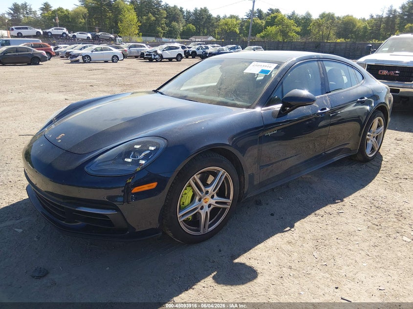 2018 Porsche Panamera VIN WP0AE2A77JL129219 IAAI salvage auction — RIGHT FRONT, Salvage Title, sold $16,600 on 2026-07-10 (photo 2)