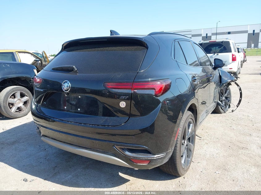 2022 Buick Envision VIN LRBFZNR46ND022344 IAAI salvage auction — RIGHT FRONT, Salvage (Texas), sold $3,600 on 2026-07-21 (photo 4)