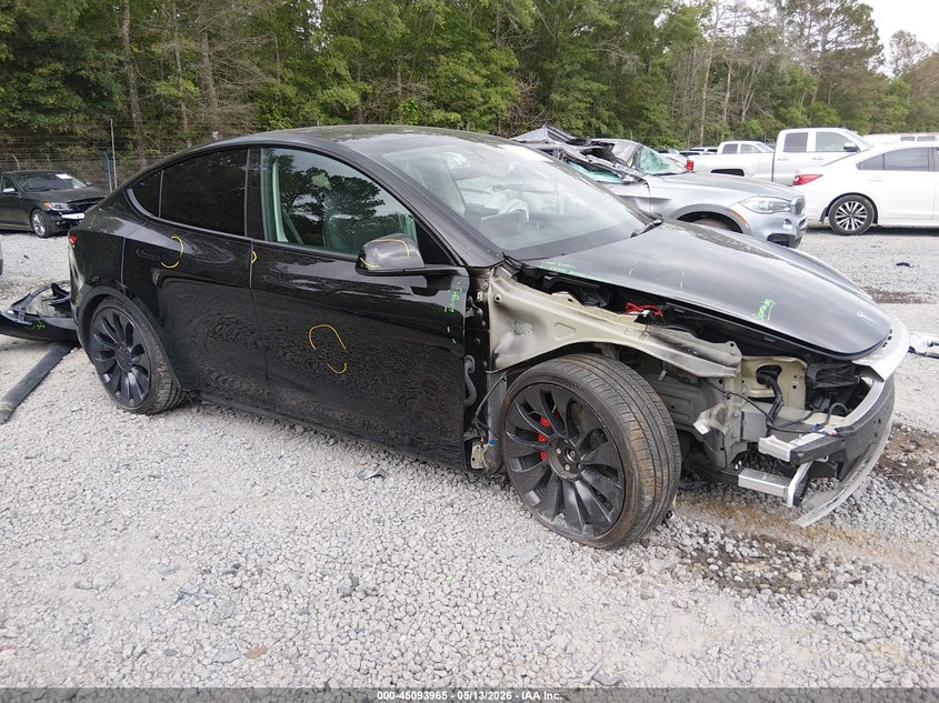 2023 Tesla Model y VIN 7SAYGDEF3PF825404 IAAI salvage auction — UNKNOWN, Clear (South Carolina), sold $12,600 on 2026-07-19 (photo 1)