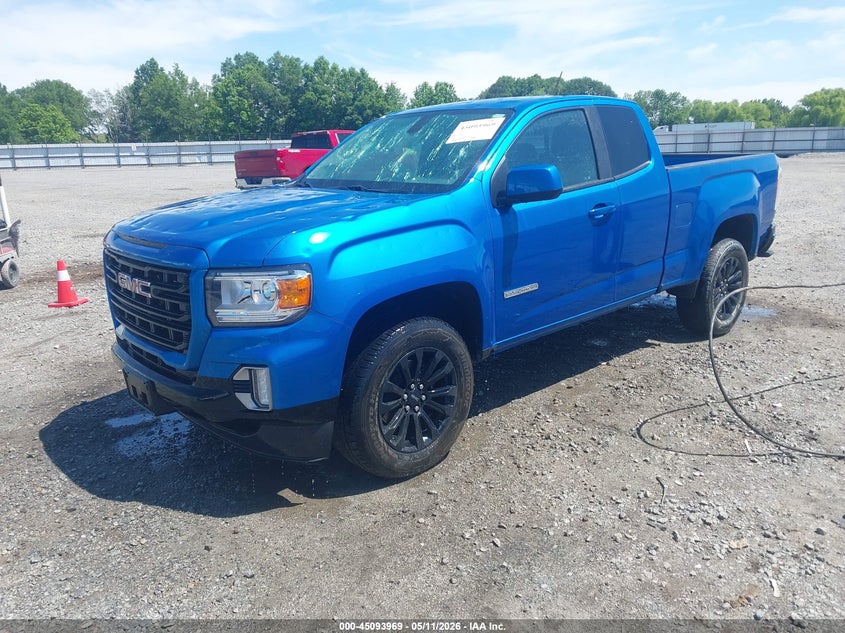 2022 Gmc Canyon VIN 1GTH5CEA1N1326429 IAAI salvage auction — HAIL, Salvage (Arkansas), sold $7,500 on 2026-07-15 (photo 2)