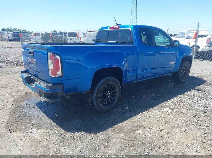2022 Gmc Canyon VIN 1GTH5CEA1N1326429 IAAI salvage auction — HAIL, Salvage (Arkansas), sold $7,500 on 2026-07-15 (photo 4)