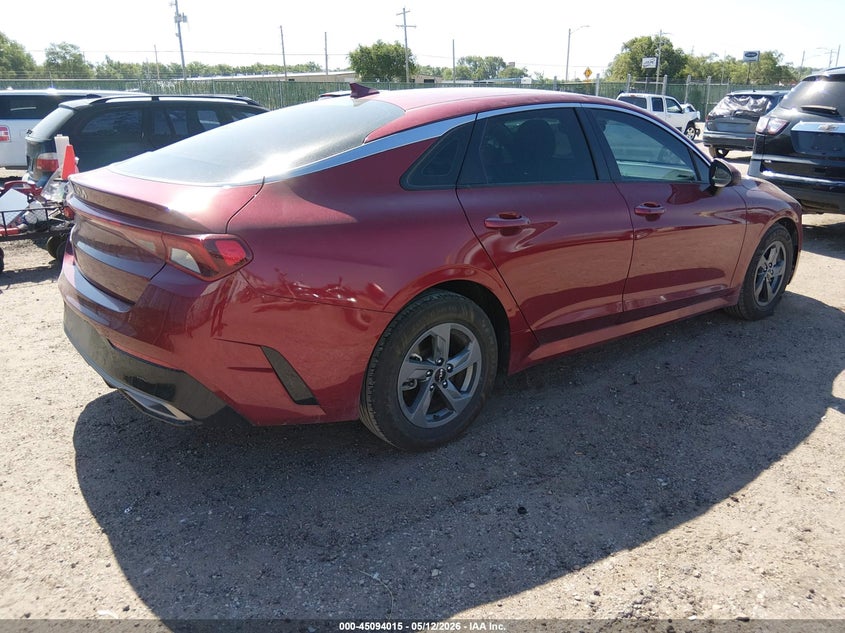 2022 Kia K5 VIN 5XXG14J20NG127842 IAAI salvage auction — HAIL, Salvage (Kansas), sold $6,025 on 2026-07-17 (photo 4)