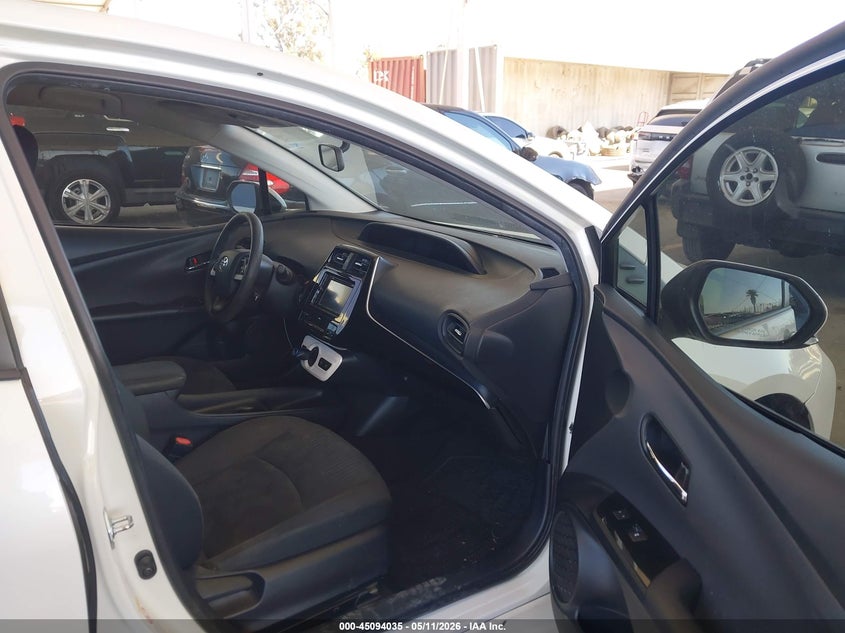 2016 Toyota Prius VIN JTDKBRFU8G3008275 IAAI salvage auction — LEFT REAR, Salvage (California), sold $3,550 on 2026-07-29 (photo 5)