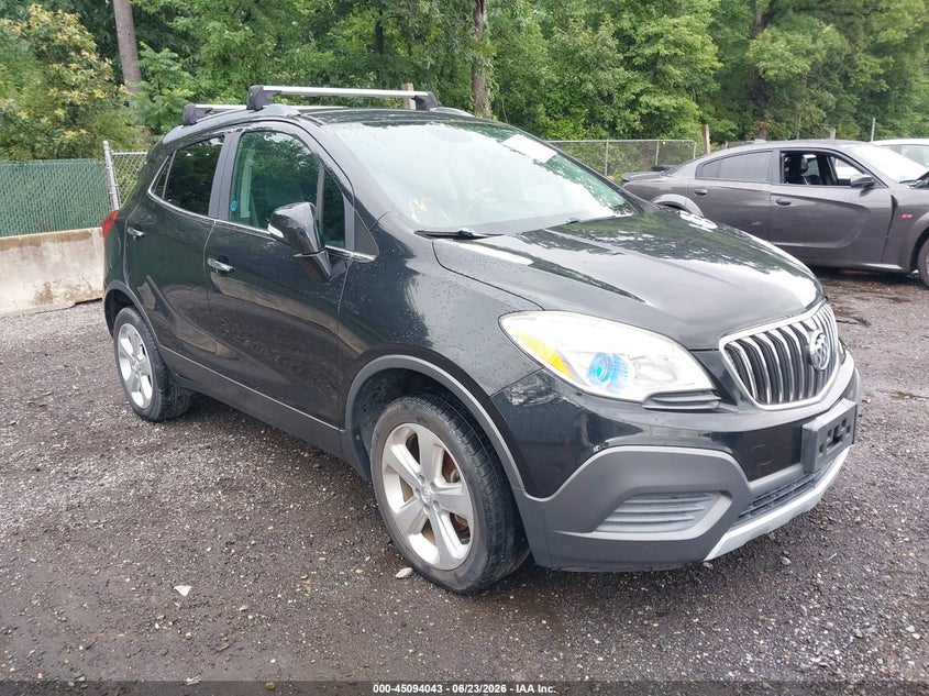 2016 Buick Encore VIN KL4CJESB9GB611191 IAAI salvage auction — THEFT, Salvage (North Carolina), sold $650 on 2026-08-24 (photo 1)