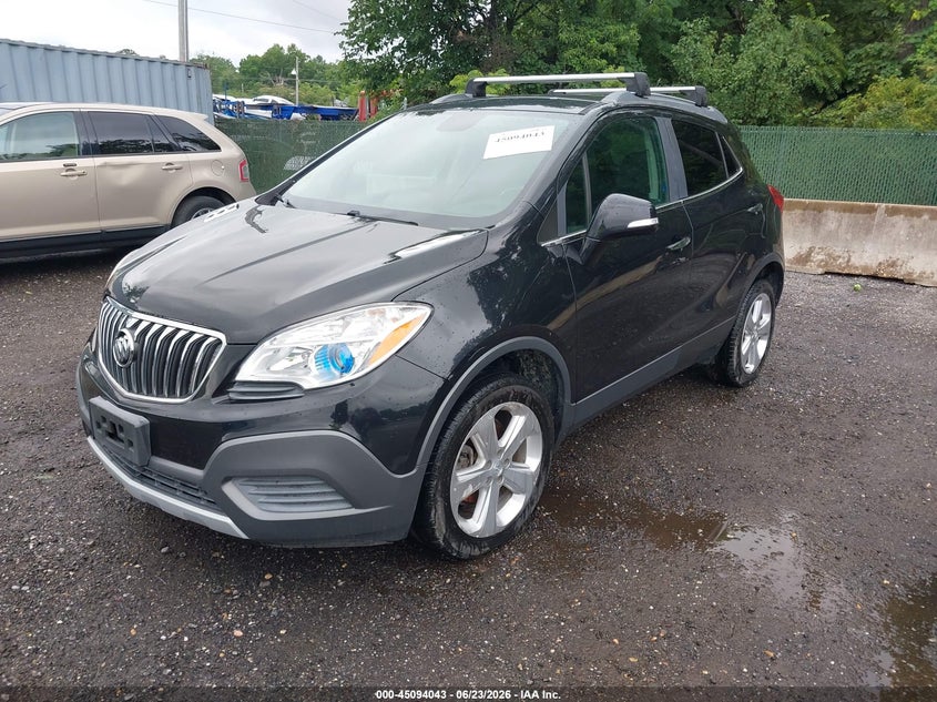 2016 Buick Encore VIN KL4CJESB9GB611191 IAAI salvage auction — THEFT, Salvage (North Carolina), sold $650 on 2026-08-24 (photo 2)