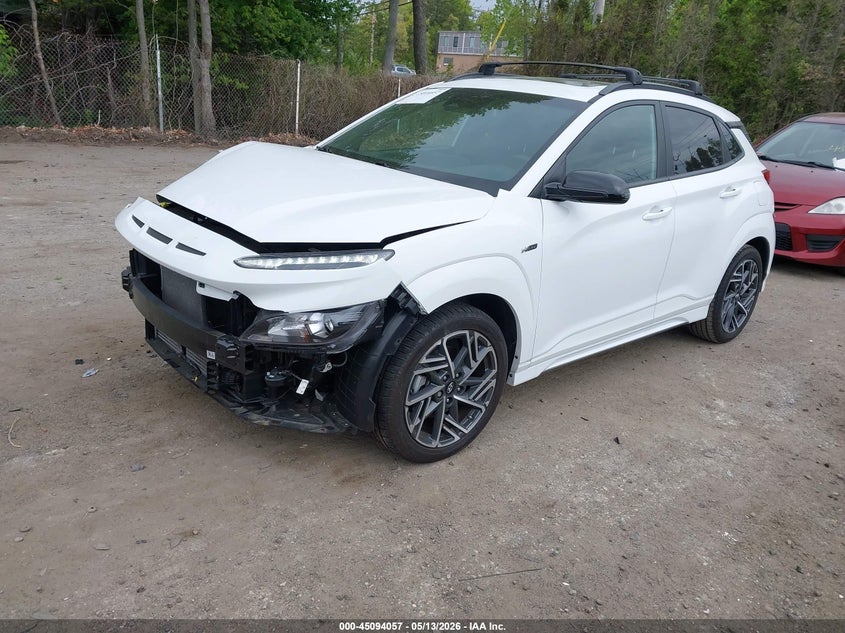 2023 Hyundai Kona VIN KM8K33A31PU023179 IAAI salvage auction — SUSPENSION, Salvage (Rhode Island), sold $3,850 on 2026-07-14 (photo 2)