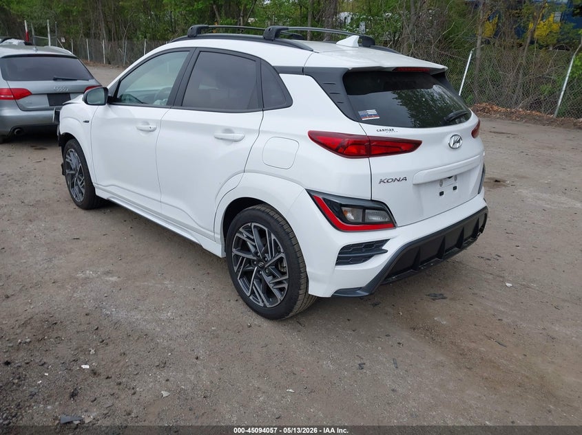 2023 Hyundai Kona VIN KM8K33A31PU023179 IAAI salvage auction — SUSPENSION, Salvage (Rhode Island), sold $3,850 on 2026-07-14 (photo 3)