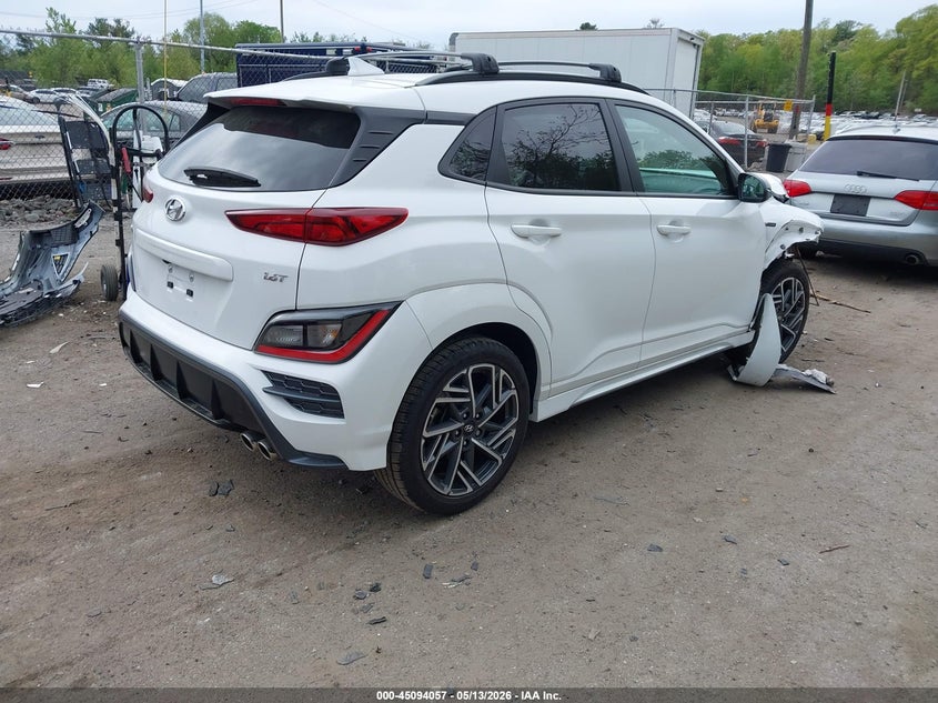 2023 Hyundai Kona VIN KM8K33A31PU023179 IAAI salvage auction — SUSPENSION, Salvage (Rhode Island), sold $3,850 on 2026-07-14 (photo 4)