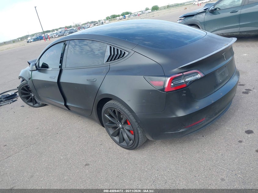 2018 Tesla Model 3 VIN 5YJ3E1EB7JF183964 IAAI salvage auction — FRONT END, Salvage (Minnesota), sold $3,200 on 2026-07-23 (photo 3)