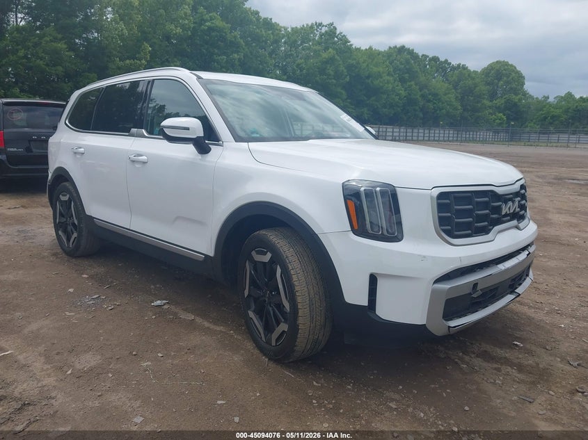 2024 Kia Telluride VIN 5XYP64GC3RG507339 IAAI salvage auction — REAR END, Clear (Tennessee), sold $9,900 on 2026-07-15 (photo 1)