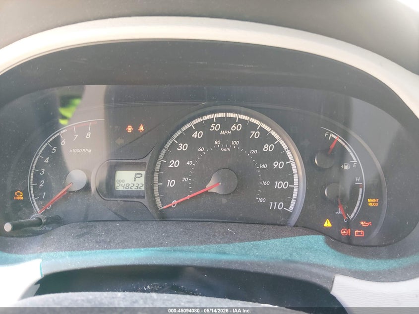 2014 Toyota Sienna VIN 5TDKK3DC7ES423929 IAAI salvage auction — SIDE, Clear (Tennessee), sold $250 on 2026-07-29 (photo 7)