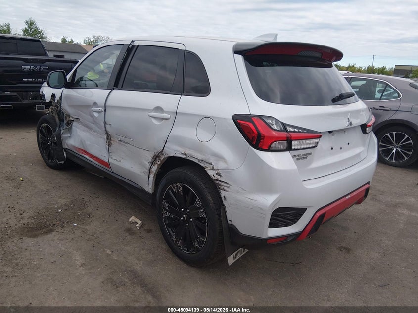 2024 Mitsubishi Outlander VIN JA4ARUAU9RU019875 IAAI salvage auction — LEFT SIDE, Salvage (Ohio), sold $3,950 on 2026-07-21 (photo 3)