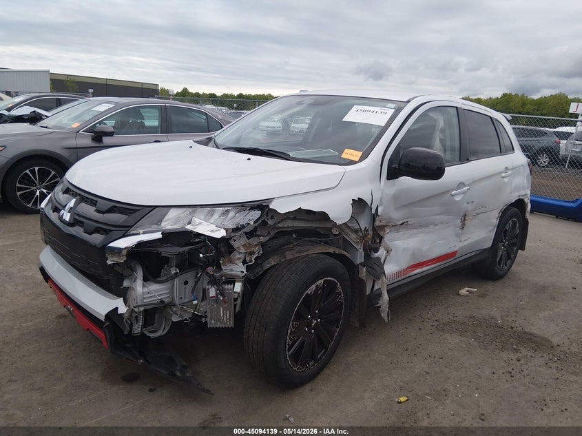 2024 Mitsubishi Outlander VIN JA4ARUAU9RU019875 IAAI salvage auction — LEFT SIDE, Salvage (Ohio), sold $3,950 on 2026-07-21 (photo 6)