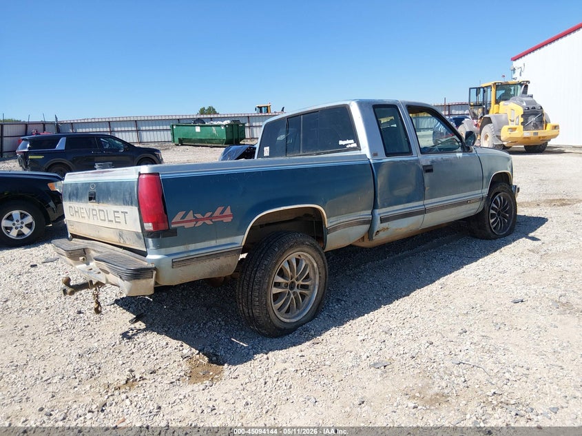 1992 Chevrolet Gmt VIN 2GCFK29K4N1235582 IAAI salvage auction — FRONT END, Clear (Arkansas), sold $350 on 2026-07-09 (photo 4)