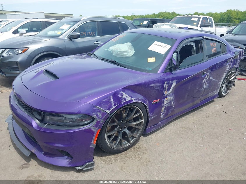 2019 Dodge Charger VIN 2C3CDXGJ5KH532470 IAAI salvage auction — LEFT SIDE, Salvage Title, sold $13,450 on 2026-08-25 (photo 2)