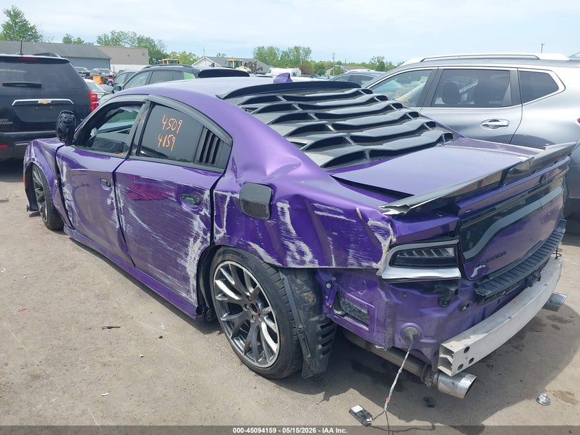 2019 Dodge Charger VIN 2C3CDXGJ5KH532470 IAAI salvage auction — LEFT SIDE, Salvage Title, sold $13,450 on 2026-08-25 (photo 3)