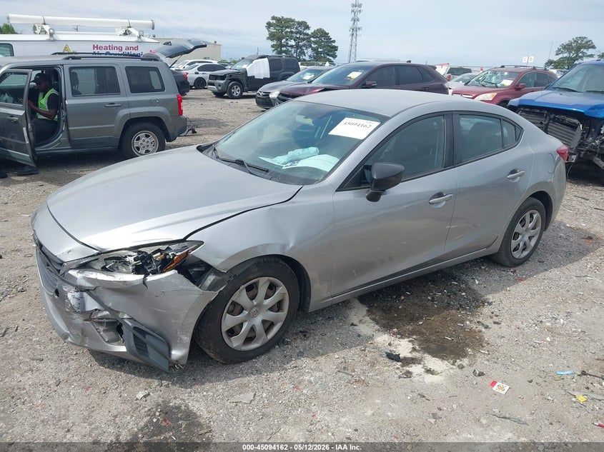 2014 Mazda 3 VIN JM1BM1T77E1185399 IAAI salvage auction — FRONT END, Salvage (Georgia), sold $275 on 2026-07-22 (photo 2)
