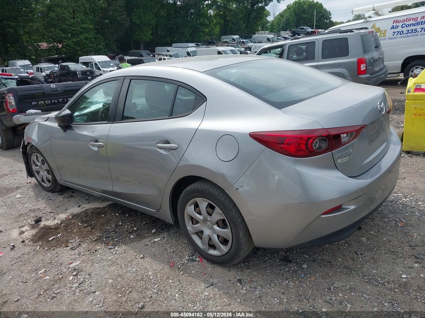 2014 Mazda 3 VIN JM1BM1T77E1185399 IAAI salvage auction — FRONT END, Salvage (Georgia), sold $275 on 2026-07-22 (photo 3)