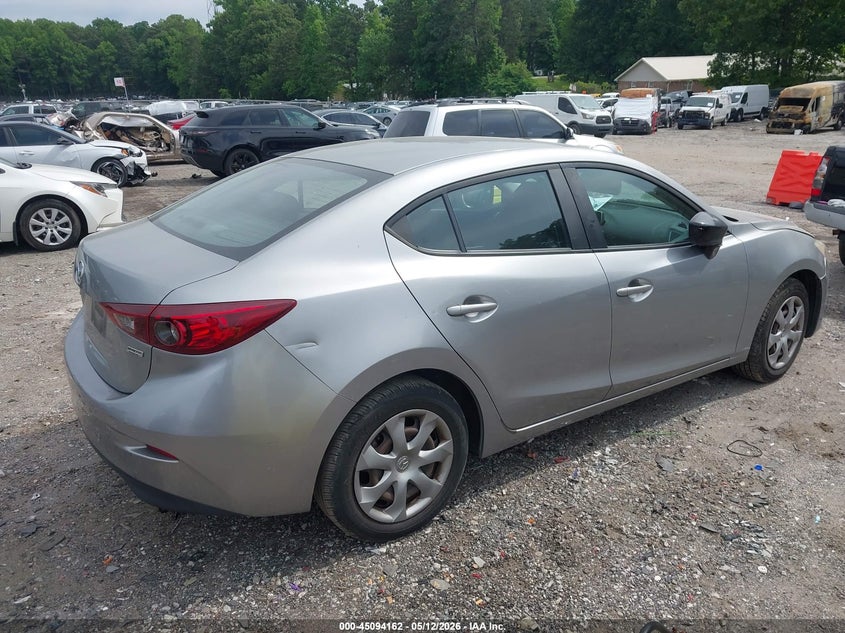 2014 Mazda 3 VIN JM1BM1T77E1185399 IAAI salvage auction — FRONT END, Salvage (Georgia), sold $275 on 2026-07-22 (photo 4)