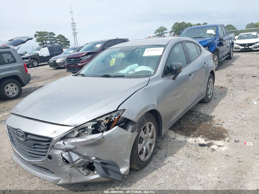 2014 Mazda 3 VIN JM1BM1T77E1185399 IAAI salvage auction — FRONT END, Salvage (Georgia), sold $275 on 2026-07-22 (photo 6)