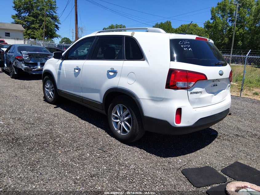 2014 Kia Sorento VIN 5XYKT4A69EG466411 IAAI salvage auction — ALL OVER, Clear (South Carolina), sold $725 on 2026-07-28 (photo 3)