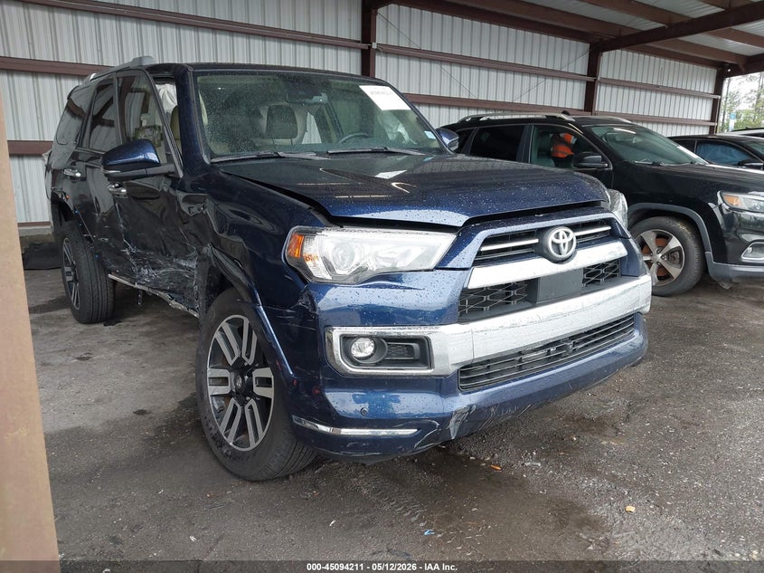 2024 Toyota 4runner VIN JTEKU5JR5R6290605 IAAI salvage auction — LEFT & RIGHT, Rebuildable (Florida), sold $325 on 2026-07-28 (photo 1)
