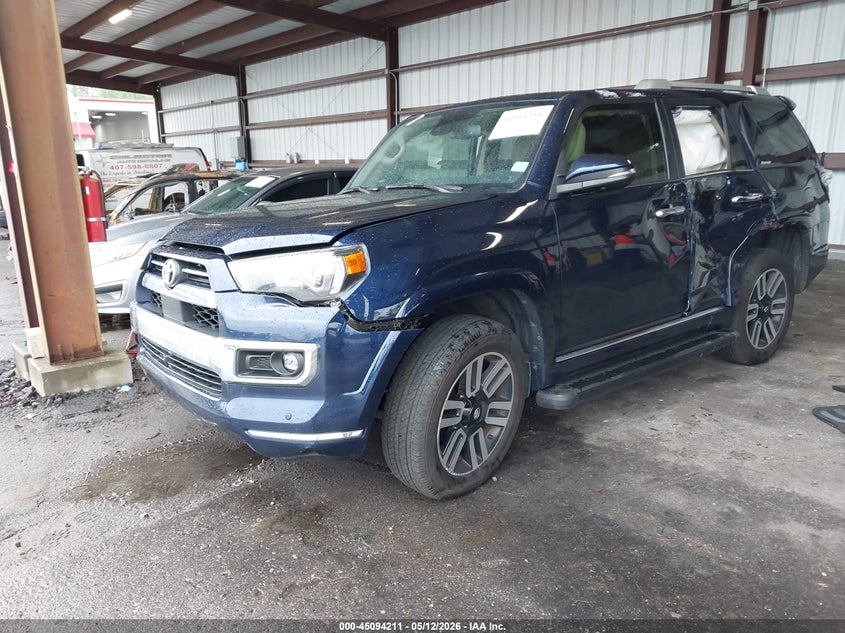 2024 Toyota 4runner VIN JTEKU5JR5R6290605 IAAI salvage auction — LEFT & RIGHT, Rebuildable (Florida), sold $325 on 2026-07-28 (photo 2)