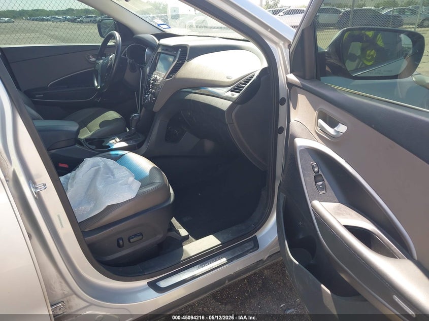 2014 Hyundai Santa fe VIN 5XYZU3LB7EG186194 IAAI salvage auction — REAR END, Original (Texas), sold $2,600 on 2026-07-28 (photo 5)