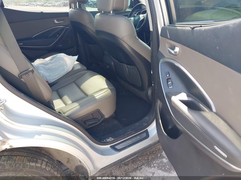 2014 Hyundai Santa fe VIN 5XYZU3LB7EG186194 IAAI salvage auction — REAR END, Original (Texas), sold $2,600 on 2026-07-28 (photo 8)