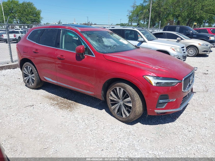 2022 Volvo Xc60 VIN YV4L12RL9N1964792 IAAI salvage auction — ROLLOVER, Salvage (Missouri), sold $3,450 on 2026-07-27 (photo 1)
