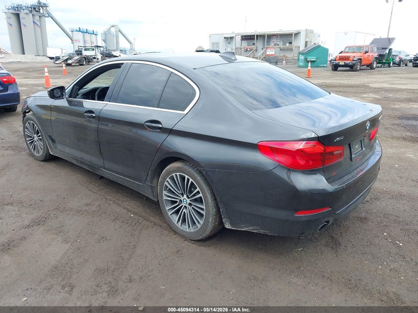2019 BMW 5er VIN WBAJA7C50KWW30891 IAAI salvage auction — FRONT END, Mv-907A (New York), sold $7,875 on 2026-07-14 (photo 3)