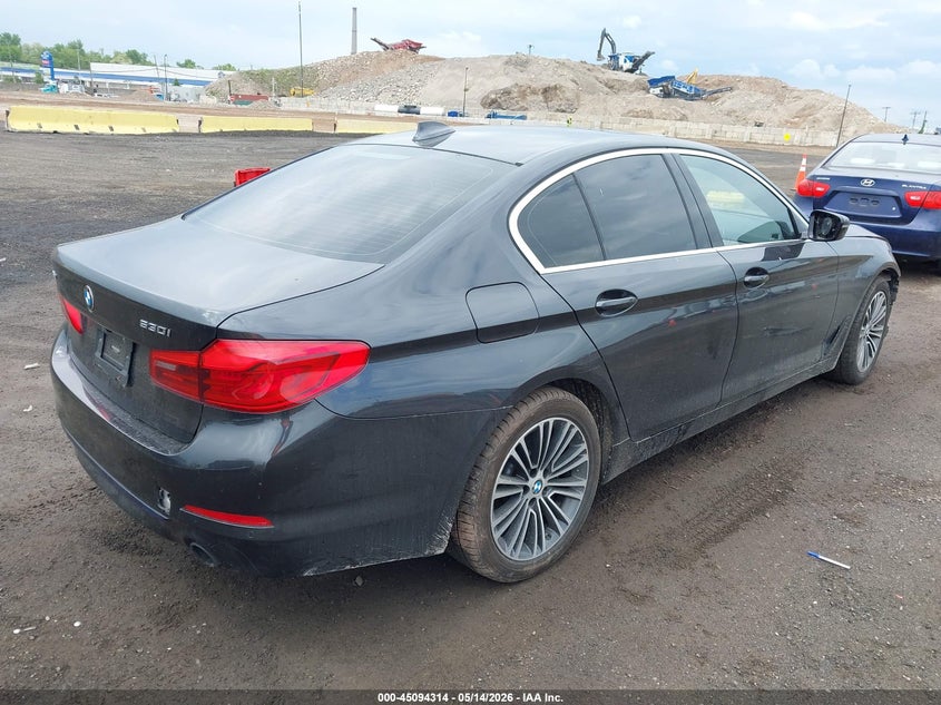 2019 BMW 5er VIN WBAJA7C50KWW30891 IAAI salvage auction — FRONT END, Mv-907A (New York), sold $7,875 on 2026-07-14 (photo 4)