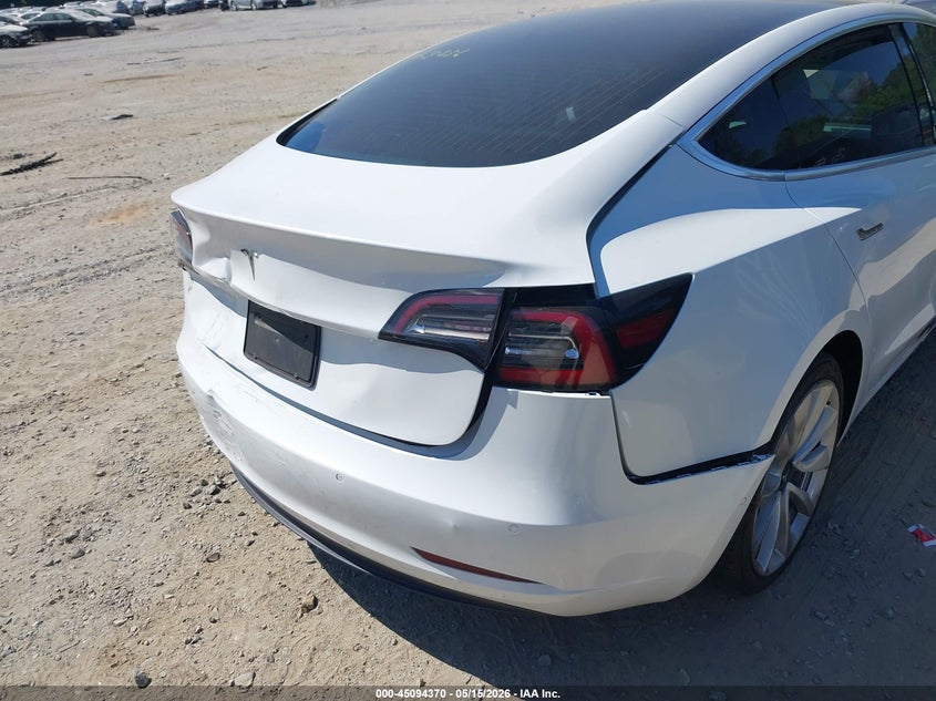 2020 Tesla Model 3 VIN 5YJ3E1EA9LF591277 IAAI salvage auction — REAR END, Salvage (Georgia), sold $6,050 on 2026-07-09 (photo 6)