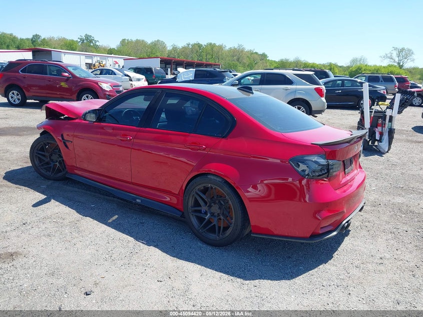 2018 BMW M3 VIN WBS8M9C55J5L00732 IAAI salvage auction — FRONT END, Salvage - 75% Or Less (Maryland), sold $16,100 on 2026-07-30 (photo 3)