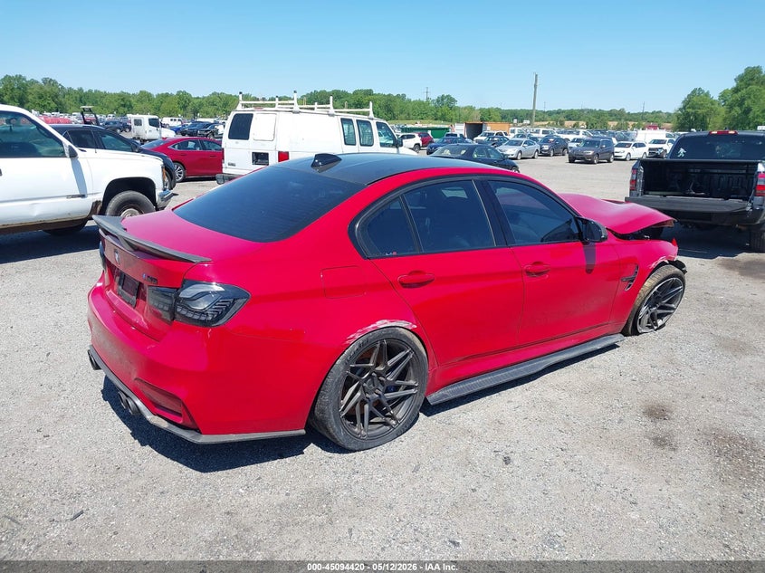 2018 BMW M3 VIN WBS8M9C55J5L00732 IAAI salvage auction — FRONT END, Salvage - 75% Or Less (Maryland), sold $16,100 on 2026-07-30 (photo 4)