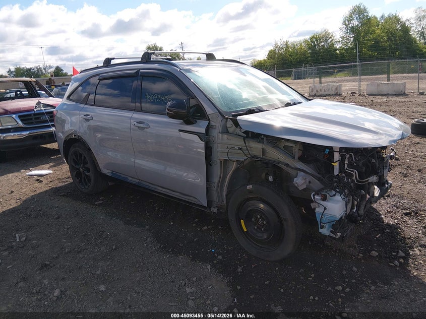 2022 Kia Sorento VIN 5XYRK4LF7NG096462 IAAI salvage auction — FRONT END, Salvage (Ohio), sold $7,050 on 2026-07-29 (photo 1)