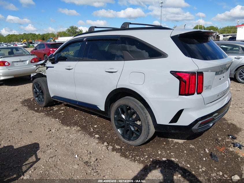 2022 Kia Sorento VIN 5XYRK4LF7NG096462 IAAI salvage auction — FRONT END, Salvage (Ohio), sold $7,050 on 2026-07-29 (photo 3)
