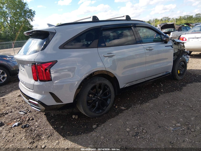 2022 Kia Sorento VIN 5XYRK4LF7NG096462 IAAI salvage auction — FRONT END, Salvage (Ohio), sold $7,050 on 2026-07-29 (photo 4)