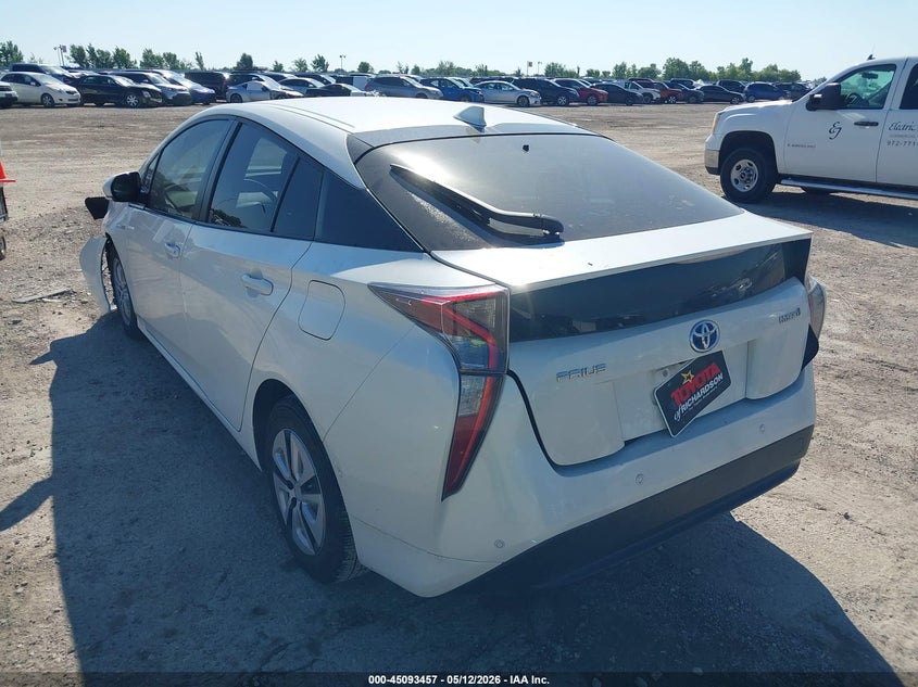 2017 Toyota Prius VIN JTDKBRFU8H3054433 IAAI salvage auction — FRONT END, Original (Texas), sold $5,850 on 2026-07-29 (photo 3)