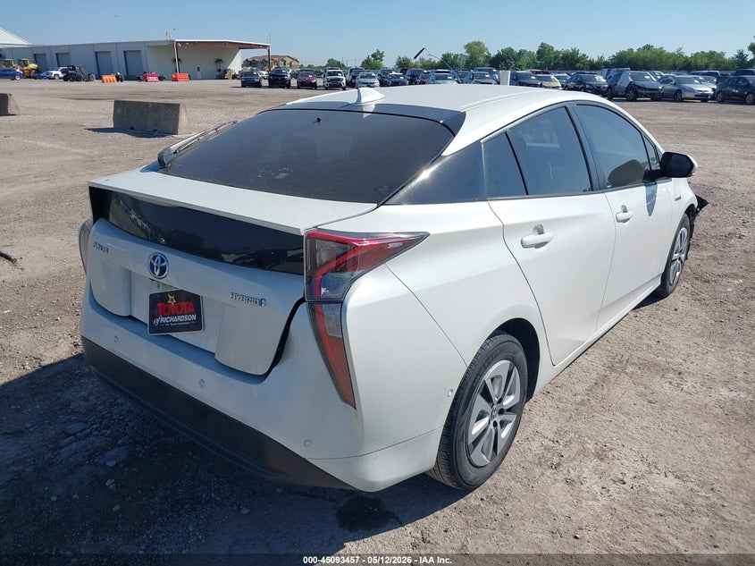 2017 Toyota Prius VIN JTDKBRFU8H3054433 IAAI salvage auction — FRONT END, Original (Texas), sold $5,850 on 2026-07-29 (photo 4)