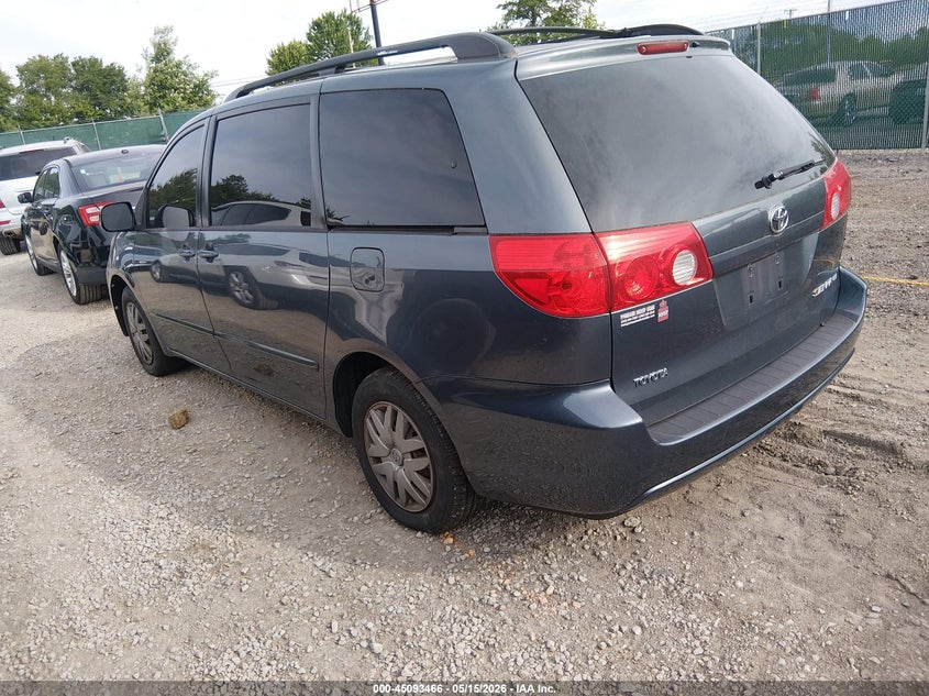 2008 Toyota Sienna VIN 5TDZK23C28S174440 IAAI salvage auction — NORMAL WEAR, Original (Kentucky), sold $575 on 2026-07-06 (photo 3)