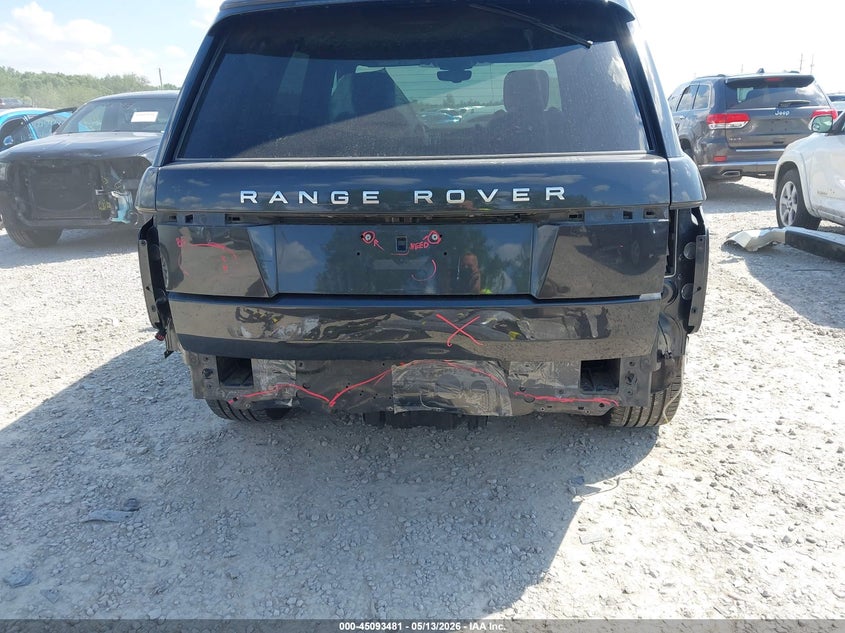 2021 Land rover RANGE ROVER VIN SALGS2RUXMA422604 IAAI salvage auction — REAR END, Salvage (Ohio), sold $27,650 on 2026-07-08 (photo 6)
